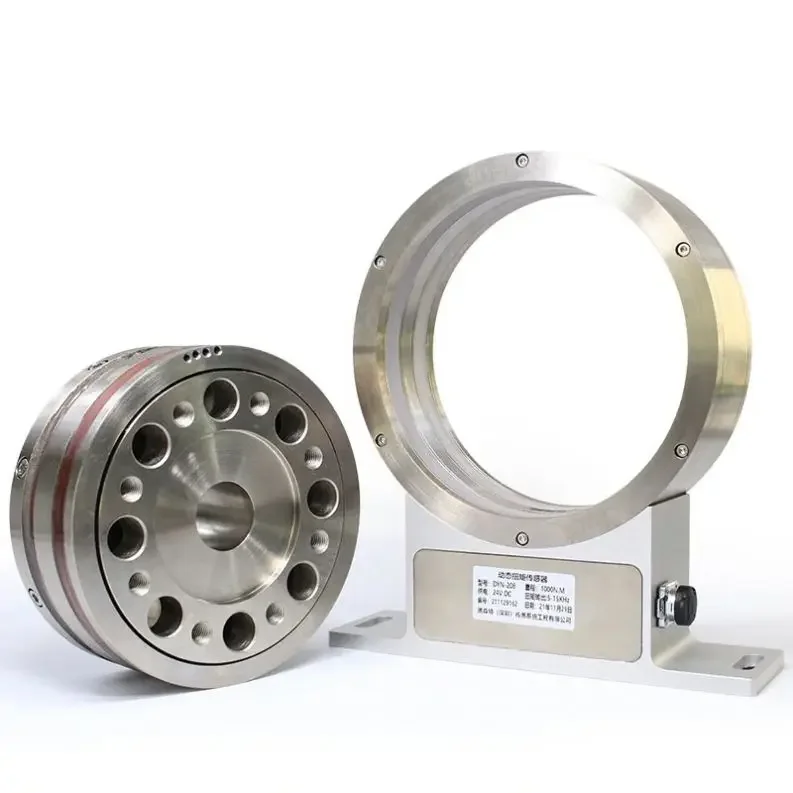 2026 50000Nm Factory Direct Cheap Speed Measuring Instrument Transducer Standard Flange Disc Steering Dynamic Torque Sensor