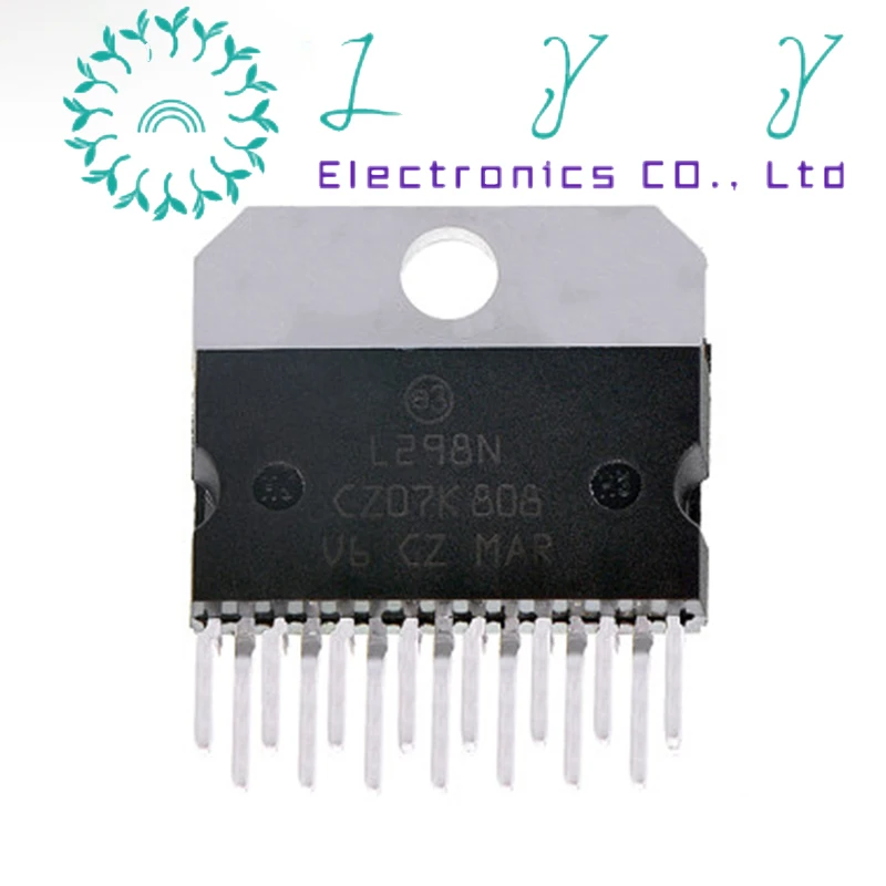 New 5Pcs/lot L298 L298N ZIP-15 stepper motor driver chip  298