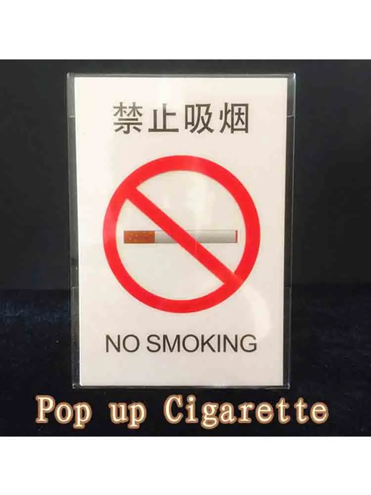 Pop up Cigarette Gimmick Magic Tricks,Close up,Illusions,Magia Toys,Mentalism,Street Magie,Comedy