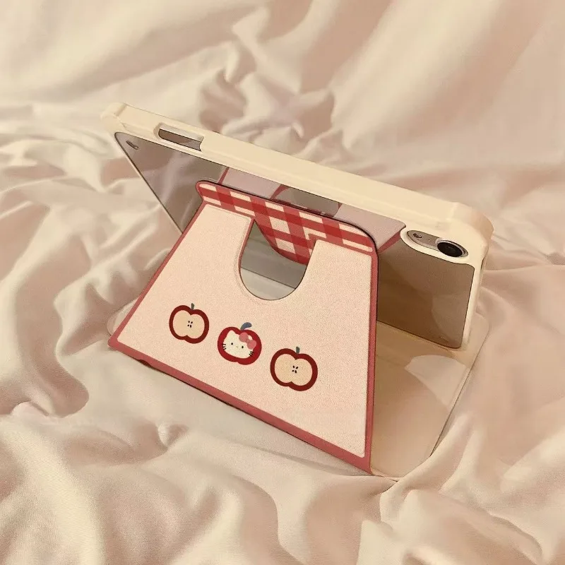 

Kawaii Hello Kitty Case for Ipad Air7 2025 A16 11th 11in Shockproof Case Mini6 8.3in 9th 8th 10.2in Pro 10.5in Protective Cover