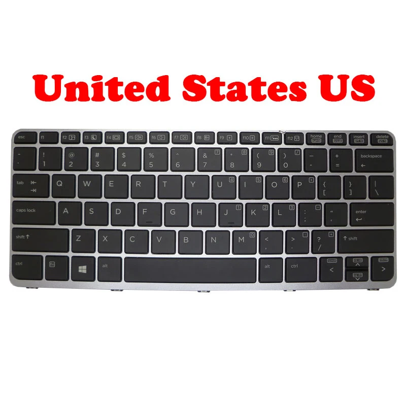 Laptop Keyboard For HP Elitebook 1020 G1 1020 G2 804214-071 804214-001 752962-001 V148726AS1 Spanish SP/United States US