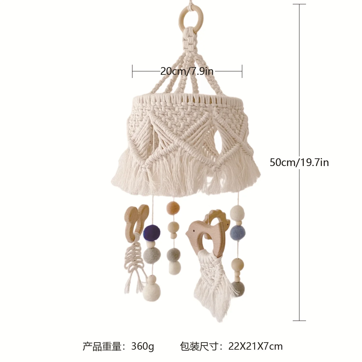 Bohemian Decoration Children's Room Indoor Creative Pendant Light