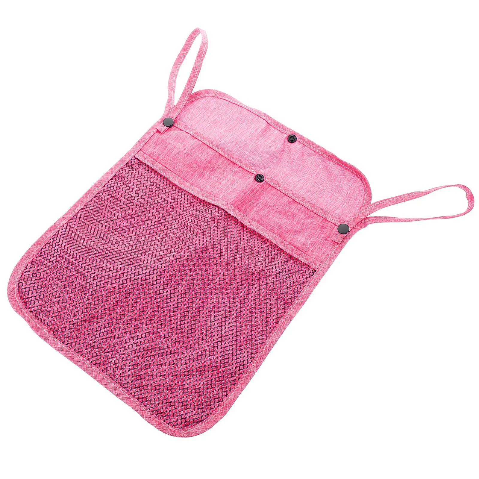 

Baby Stroller Hanging Bag Linen Large Capacity Organizer Travel Diaper Bottle Storage Pouch Mesh Baby Stroller Accessories Caddy