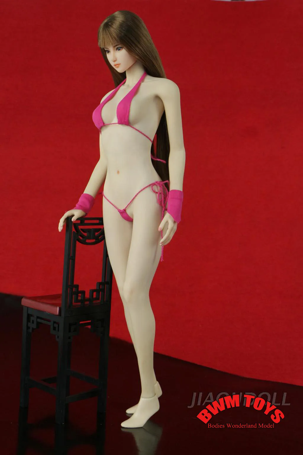 سوبر مرنة الفولاذ المقاوم للصدأ تمثال نصفي متوسط ، ضيق الكتف سلس الجسم لمدة 12 'عمل الشكل ، JOQ-06C ، JOQ-10D ، 1:6 Lan 3.0