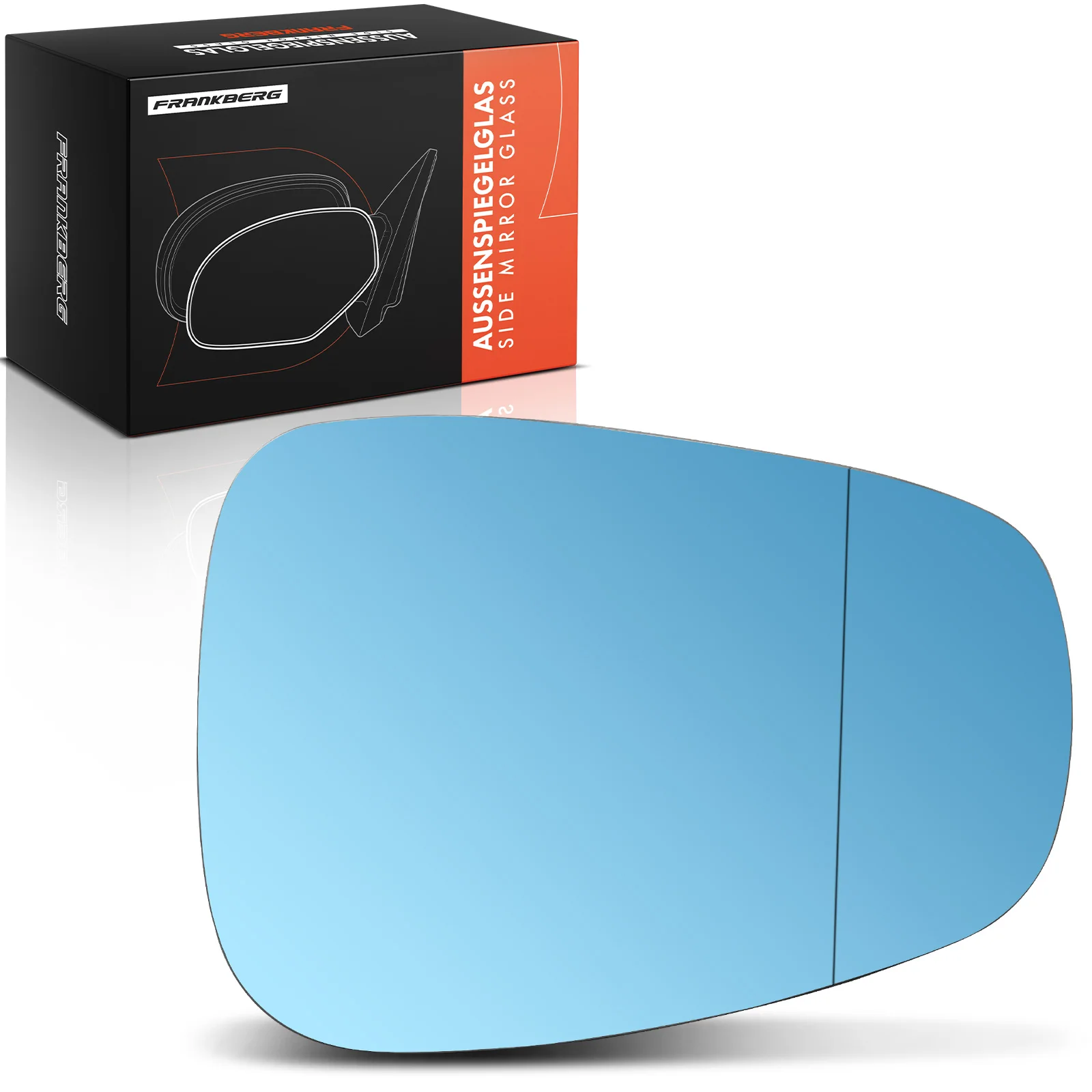 Frankberg 1x Spiegelglas Außenspiegel Links für Alfa Romeo 156 Sportwagon 932 2.5L 71740968 71740966