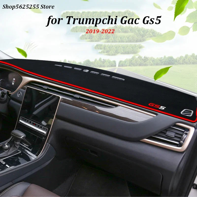 

For Trumpchi Gac Gs5 2019 2020 2021 2022 Car Central Control Dashboard Cover Sun Shield Heat Insulation Protective Accessories