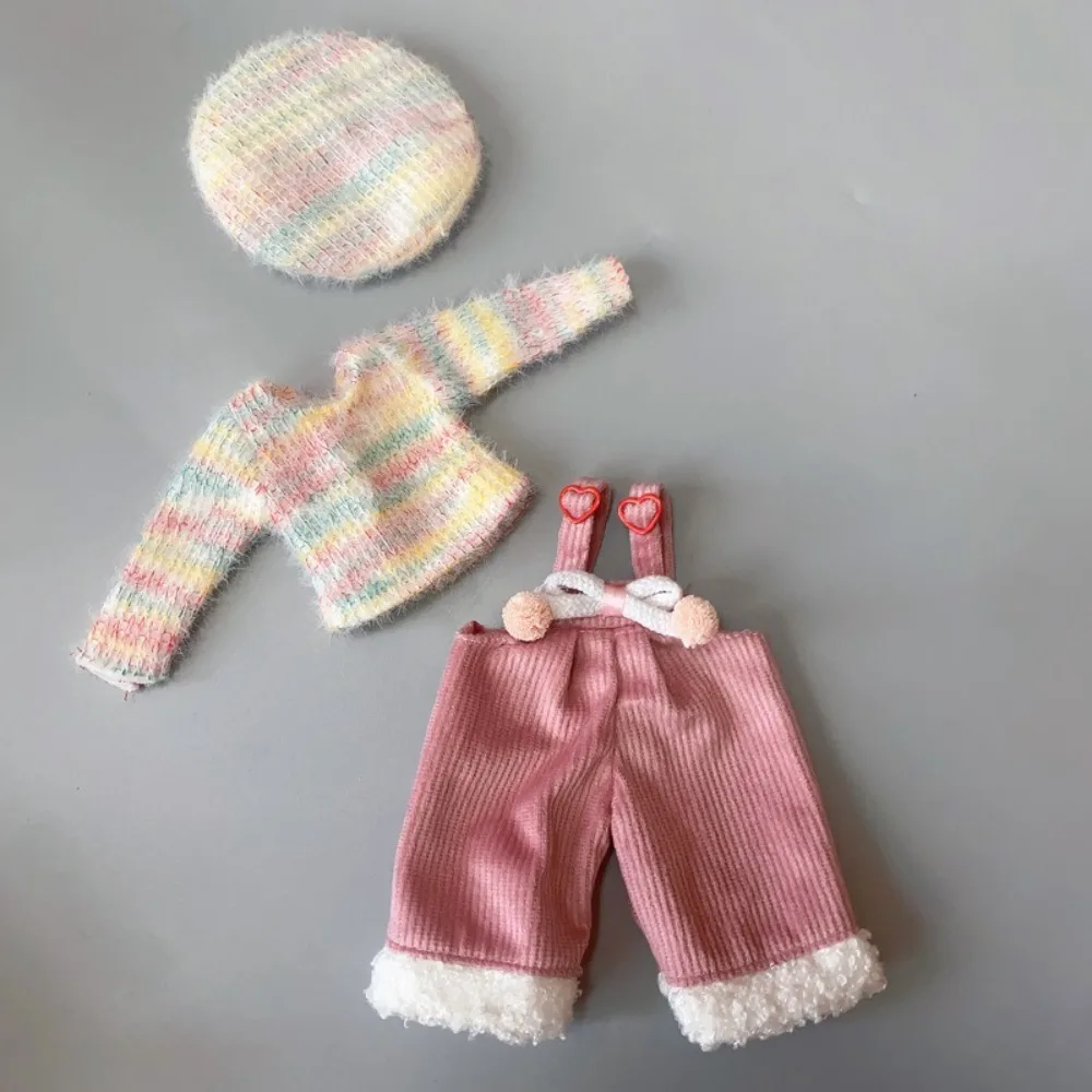 

Enthusiasts Casual Style Doll Clothes Dress Up Outfit Set 1/6 Dolls Clothes Cotton Material Handcrafted Mini Doll Dress 30cm