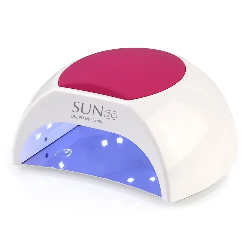 LINMADA SUN2C UV LED Nail Lamp 48W UV Light for Nails with 4 Timer Settings LED Nail Light Odpowiednia do domowego salonu paznokci i salonu paznokci