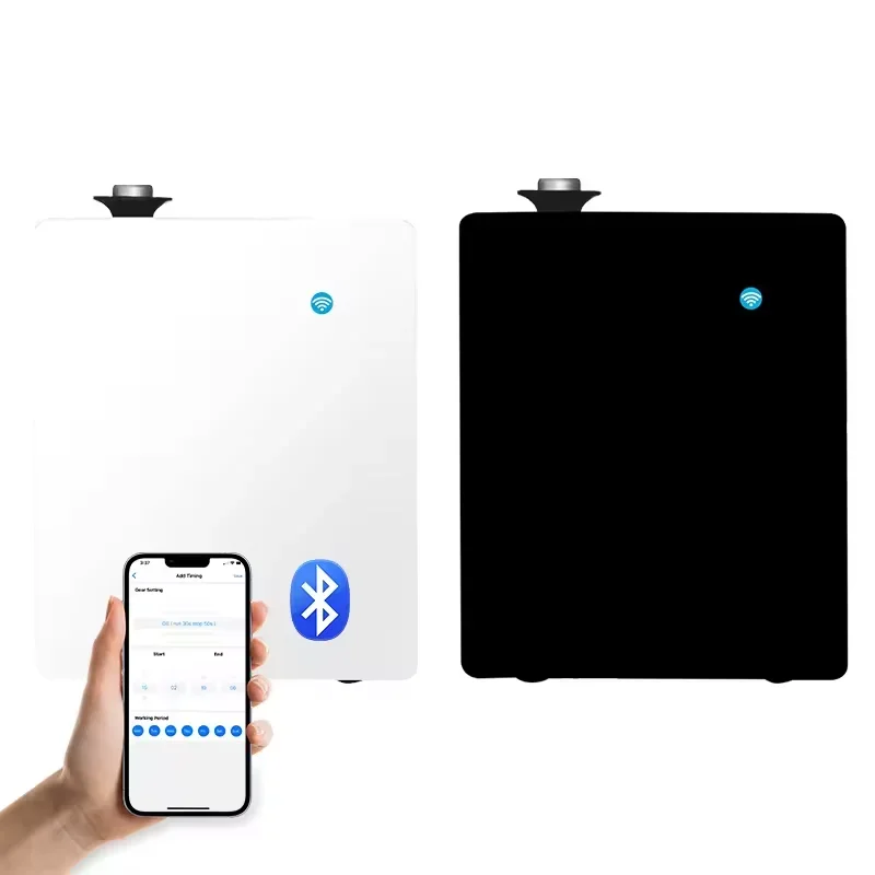 Kommerzielles Zuhause, luxuriös, intelligent, WLAN, APP-Steuerung, wasserlos, Vernebler, Duftluftmaschine, Hotellobby, Aromadiffusor mit HVAC-System