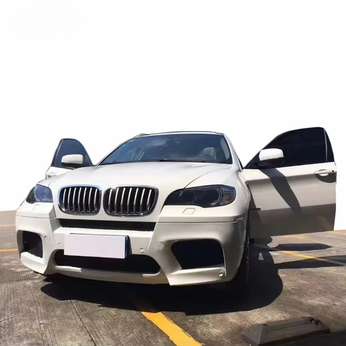 X6M Style Body Kit  for X6 E71 Front Bumper Rear Bumper and Side Skirts  for BMW X6 E71 Facelift Plastic Material