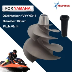Flyboard Impeller YV-FY-09/14 For Yamaha Jet Ski GP1800 Waverunner FX SVHO FX Cruiser SVHO 160mm Sand Blasted 8 Blades