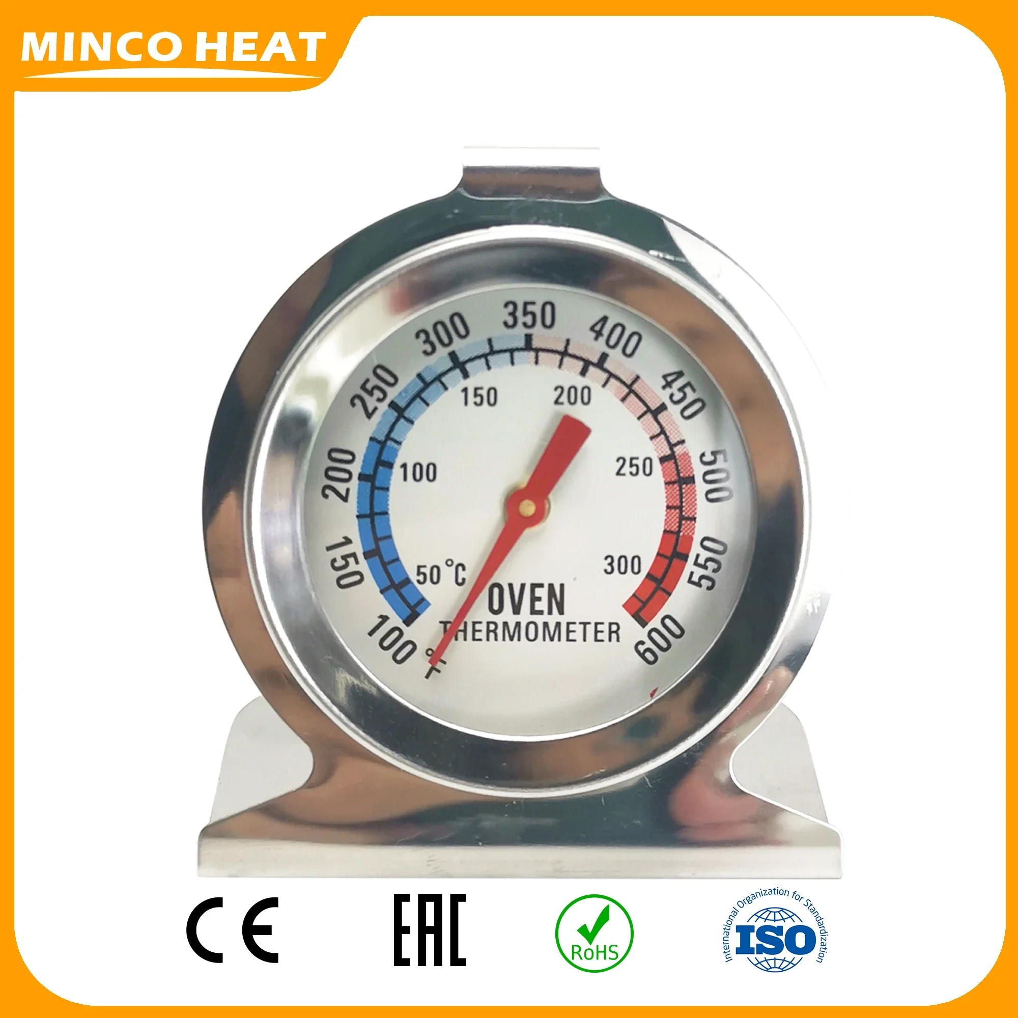 Minco Heat Hot Sale Freezer/Oven Thermometer Bbq Grill Temperature Gauge Gage Kitchen Cooker Baking Supplies