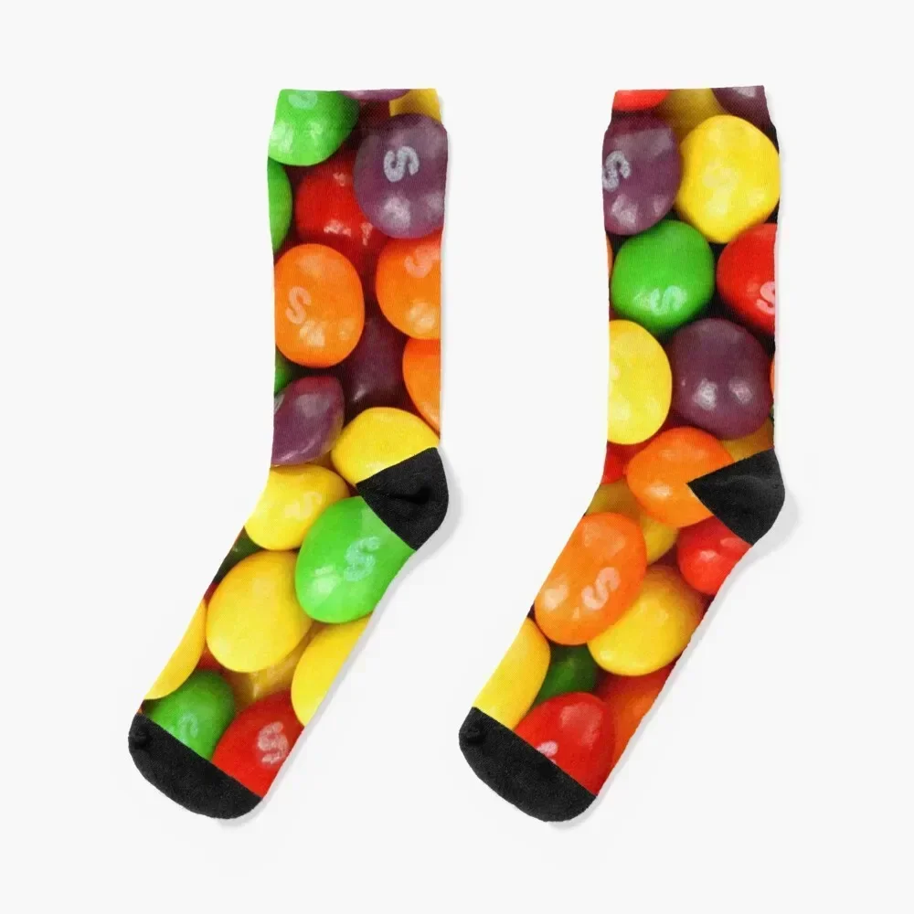 Skittles Socks essential Antiskid soccer valentine gift ideas luxe Man Socks Women's