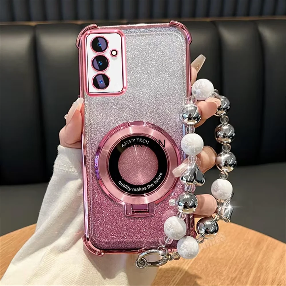 Glitter Shockproof Phone Case  - Vivo X200 ulasan dan harga