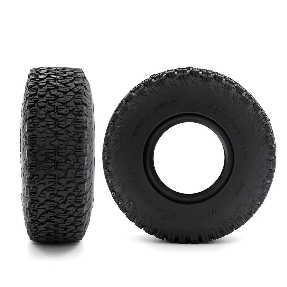 4 stücke 1,9 Zoll Gummi Reifen 110*45mm Für 1/10 Rc Crawler Auto Trax Trx4 Axial Scx10 Wraith Rc4wd Yikong Rgt Wrangler 1,9 Rad – Detail 7