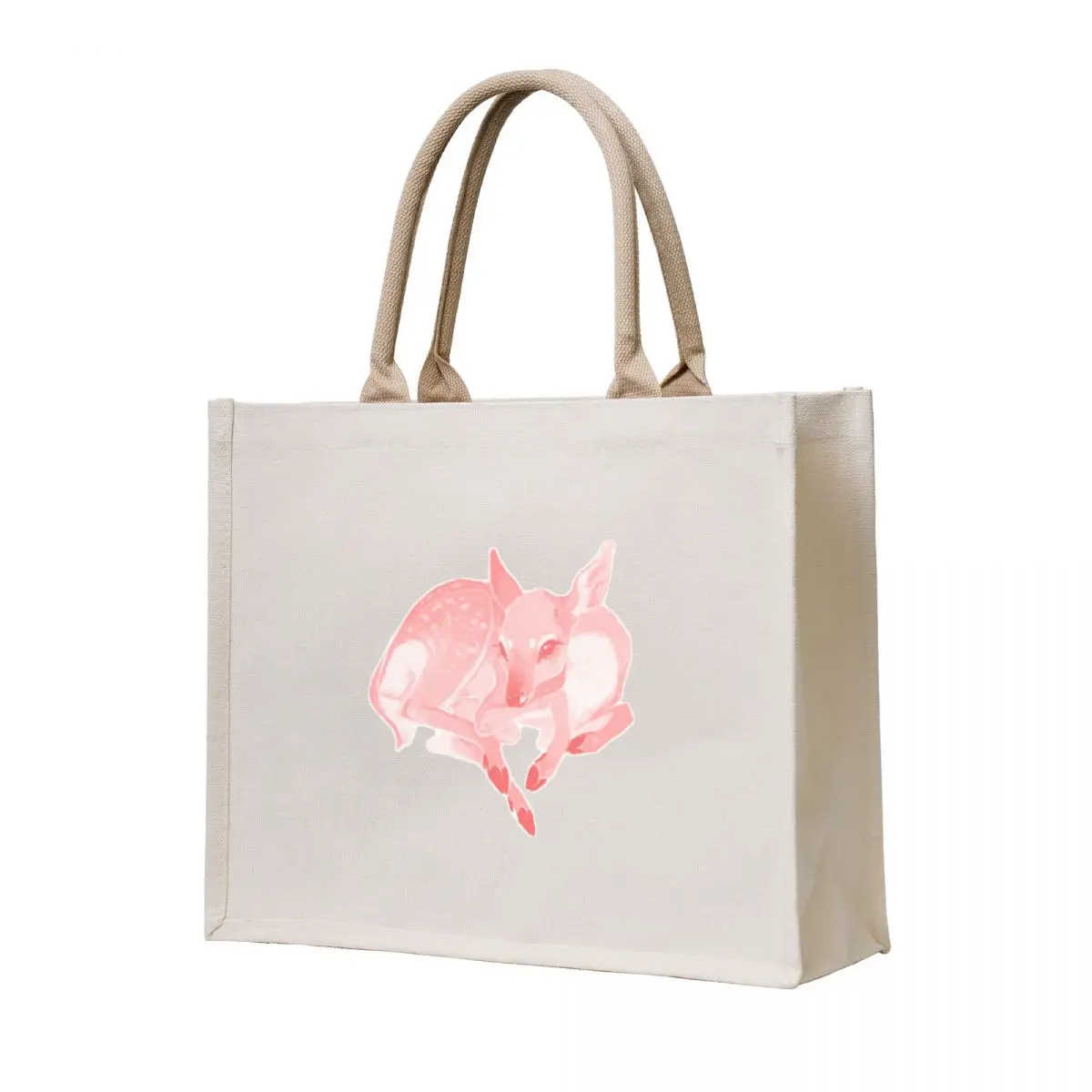 

Pink fawn Tote Bag personalized tote tote bag canvas bags cloth bags sacs de shopping