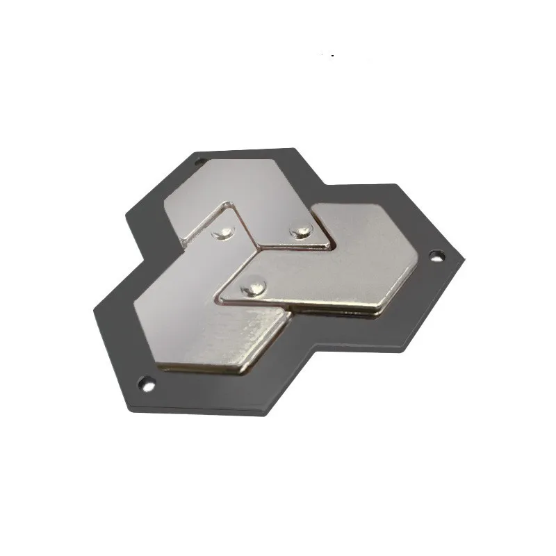 Puzzle hexagonal en métal d'intelligence classique, casse-tête logique et mental, jeu de puzzle pour adultes