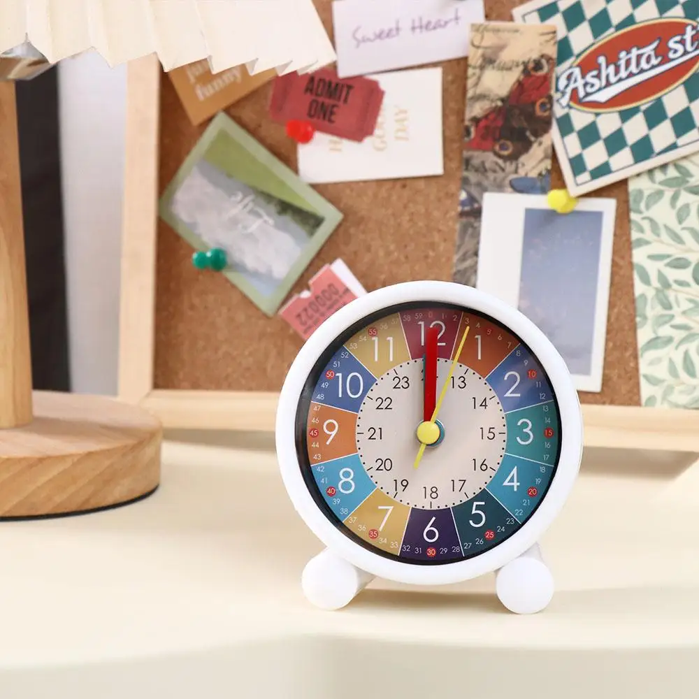 

Wake-up Artifact Mute Alarm Clock Creative Small Children Clock Silent Learning Clock Children Room