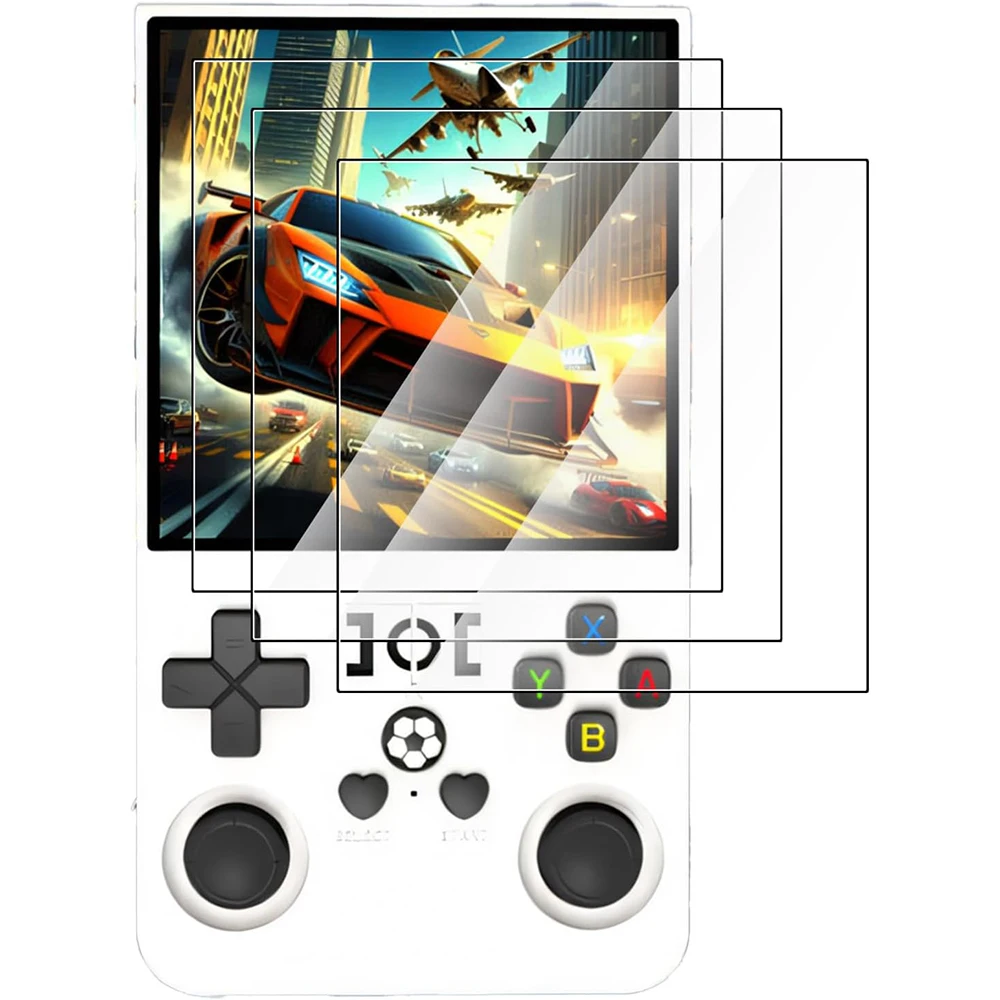 

2-4 шт., защитная пленка из закаленного стекла, защитная пленка для экрана, чехол для портативной игровой консоли R39 Max, защитные аксессуары