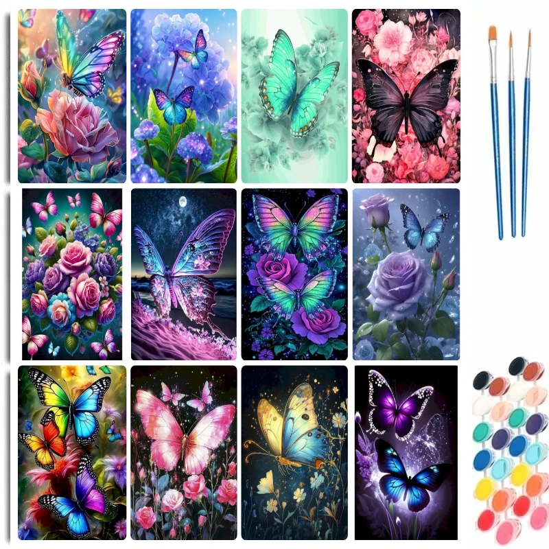 Art Craft Game - طقم رسم بالأرقام للكبار المبتدئين 40×50