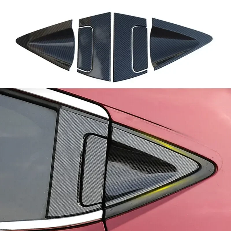 Fit For Honda HR-V HRV Fiber 2014 2015 2016 2017 2017 2018-2021 Carbon Fiber ABS Car Door Bowl Handles Cover Trim Protector Stic