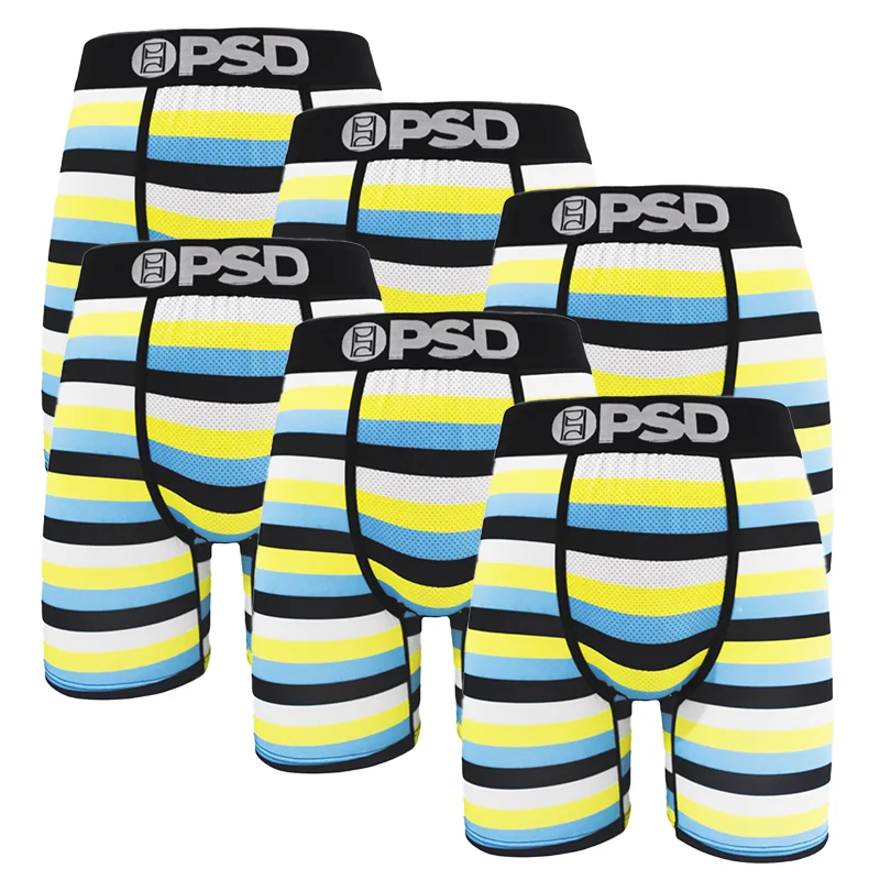 

Men's Sports Boxer Briefs 6pcs Set | Quick-Dry Polyester Underwear S-XXL for Gym, Jogging & Outdoor Activities
