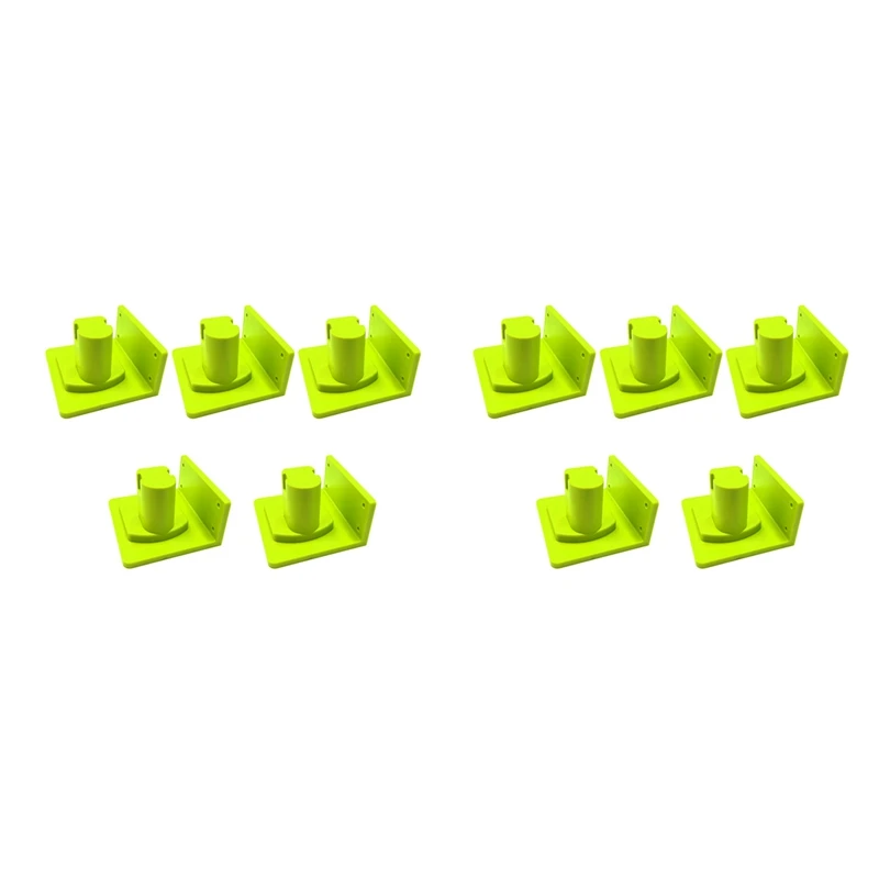 10PCS Wall Mount Machine Storage Rack For Ryobi 18V One+ Battery Tool Holder Bracket Shelf Rack Stand Drill Power Tools