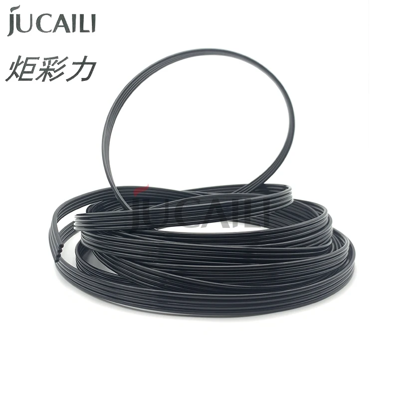 

Jucaili 10m/lot Solvent Ink Tube 4 Lines Feeding Tube For Inkjet Spare Parts Printer Ink System ink line tube hose