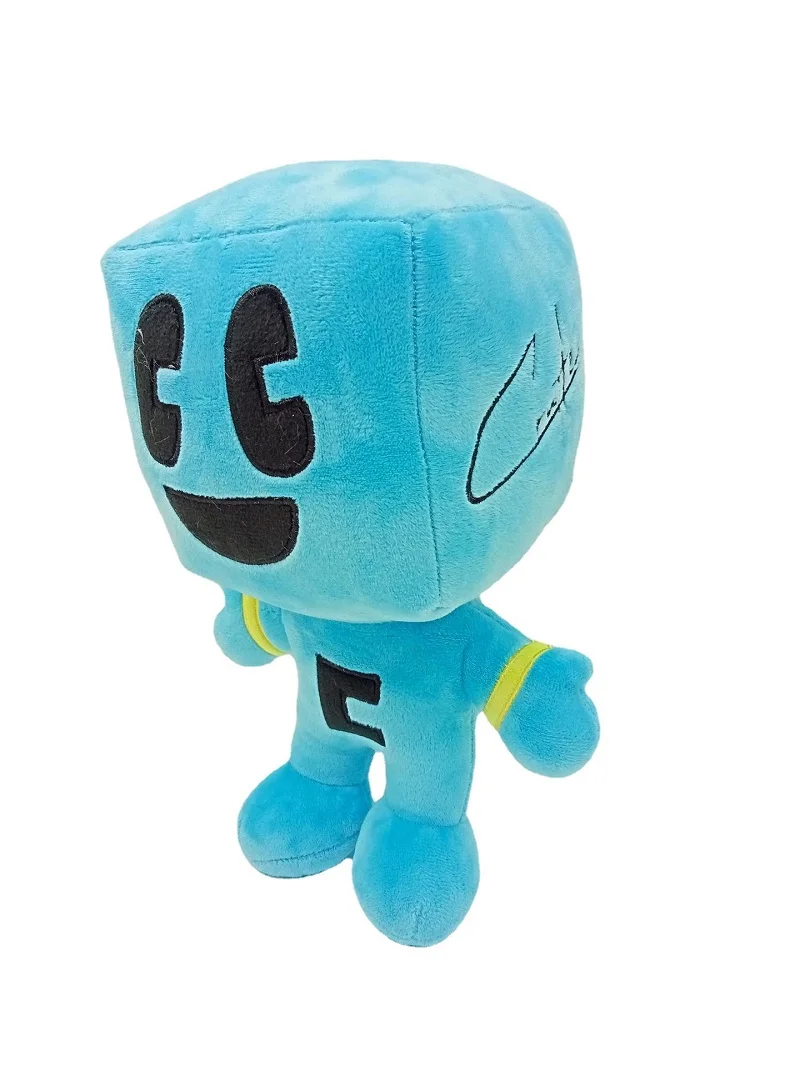 Jouet en peluche artisanal nRob pour enfants, animaux en peluche doux, cadeaux d'anniversaire au beurre, 25cm