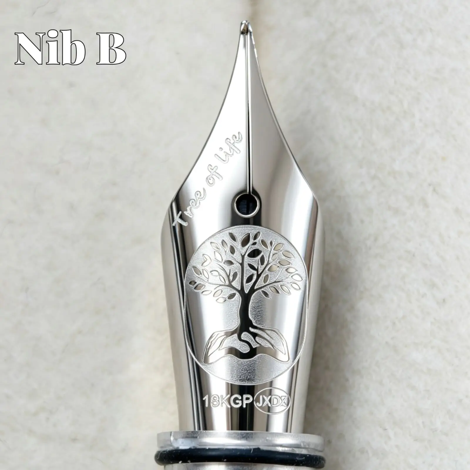 Tree Of Life , Hand-polished Smooth Writing Nib, Jinhao 100 Fountain Pen