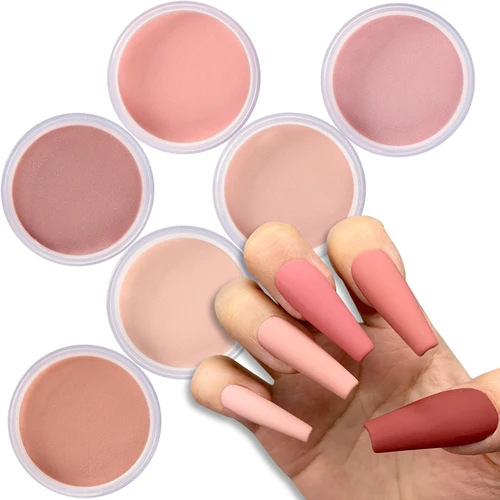 Imagen 2 del producto Polvo acrílico para decoración de uñas tallada en 3D, sin perfume, suministros de extensión de uñas DIY para artistas de uñas profesionales y principiantes