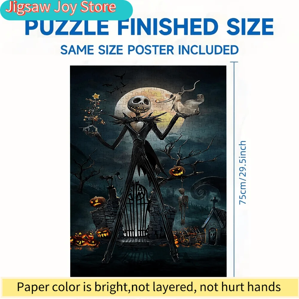 لغز جاك سكيلينجتون الكبير من فيلم كابوس قبل عيد الميلاد مع الكلب والقرع - قطعة تذكارية من فيلم كابوس قبل عيد الميلاد