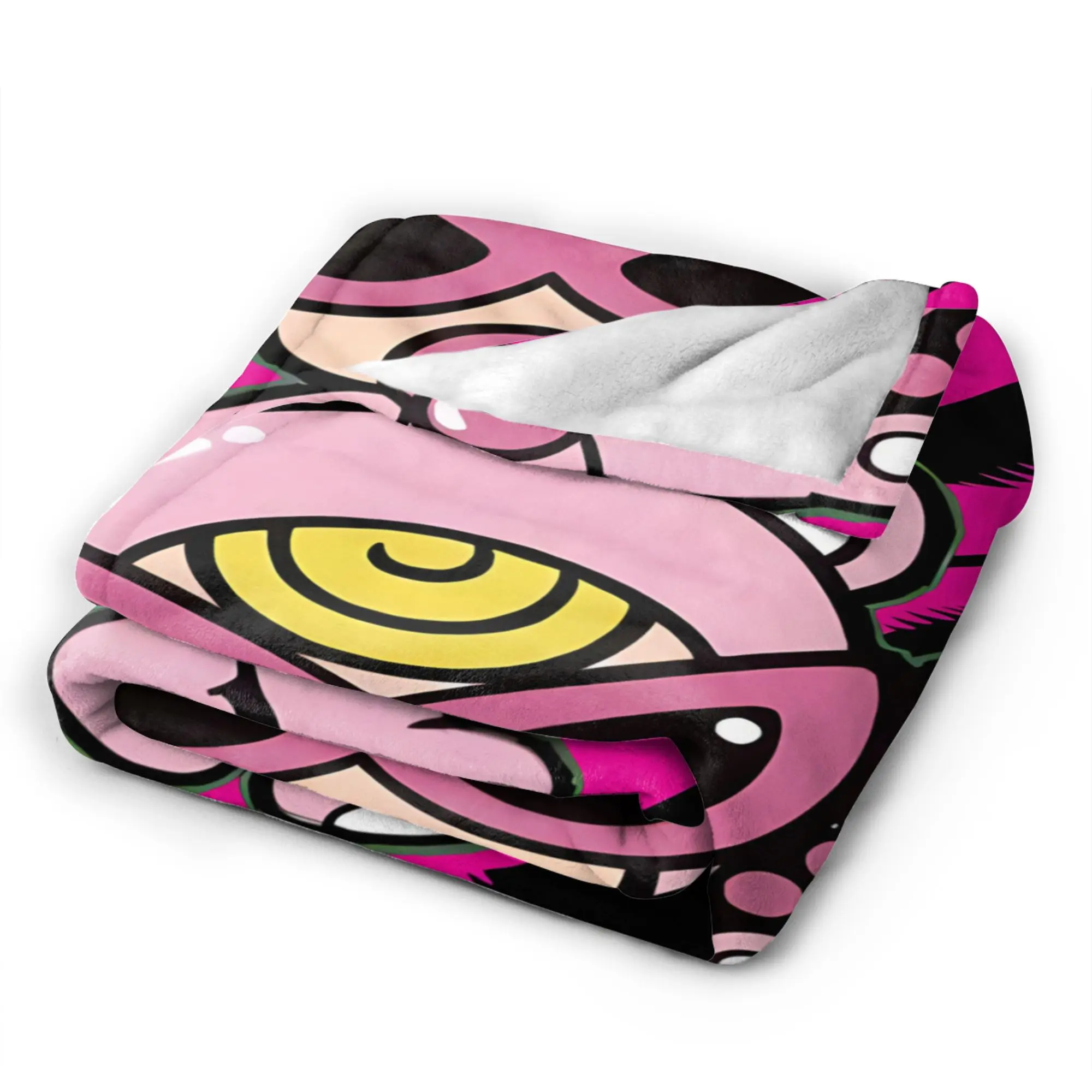 H-Hysteric-s M-Mini Warm Blanket  Children Plush Bedding Throws Comfortable Bedroom Flannel Bedspread Sofa Bed Cover