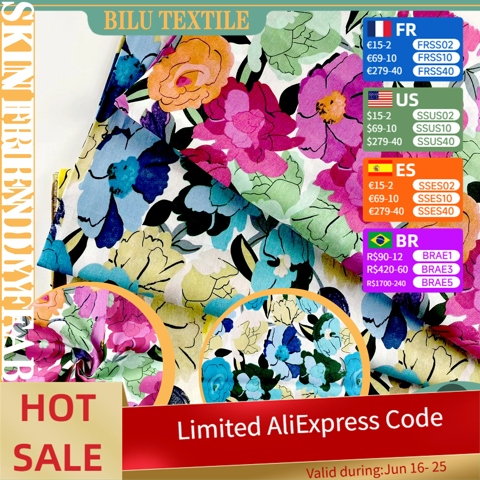 

Ткань из 100% хлопка — швейный материал ручной работы своими руками для платьев и домашнего текстиля