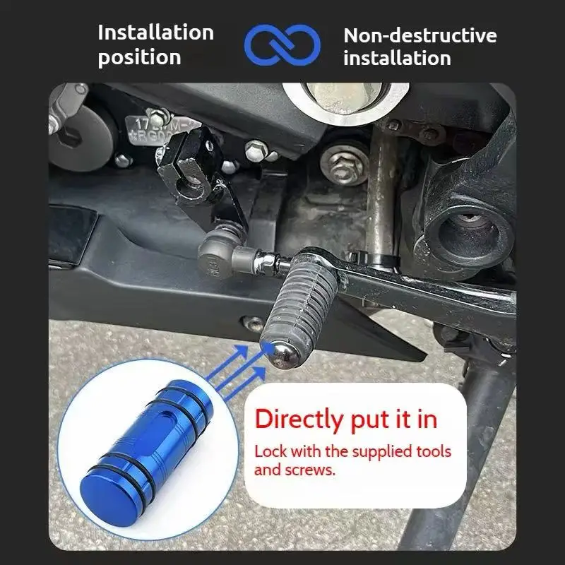 For GSXR GSX-R GSX R 600 750 1000 K2 K3 K4 K5 K6 K7 K8 K9 Motorcycle Gear Shift Lever Pedal Tip Extension Brake Exquisite Part