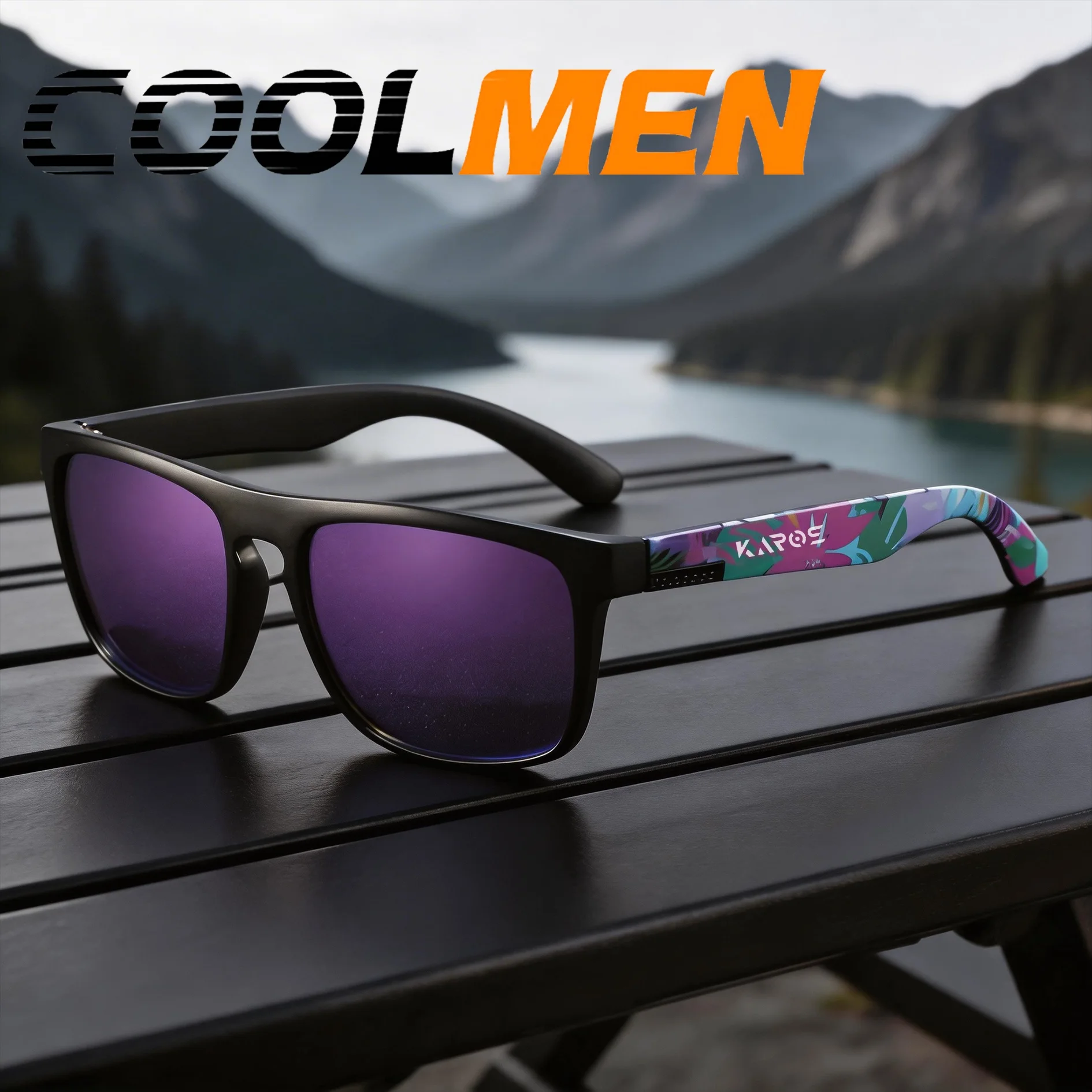 

COOLMEN Brand New Polarized Sunglasses Men Women UV400 Sun Glasses Fishing Goggles Outdoor Baseball Softball Sport Eyewear