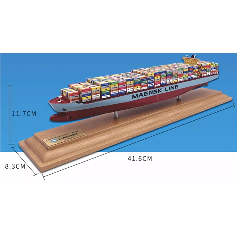 Containervrachtschip Model Simulatie Zeeschip Model Favoriete Favorieten Modelleren Model Speelgoed