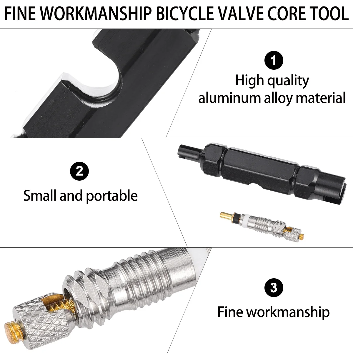 

Инструмент для снятия велосипеда, комплект для ремонта шин, высококачественные сердечники выноса, портативный аксессуар для снятия, прочное оборудование для обслуживания велосипеда