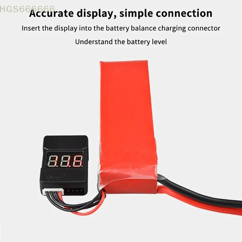 

BB Ringing and Under Voltage Warning High-performance 1-8S Module with Lithium Battery Sensing