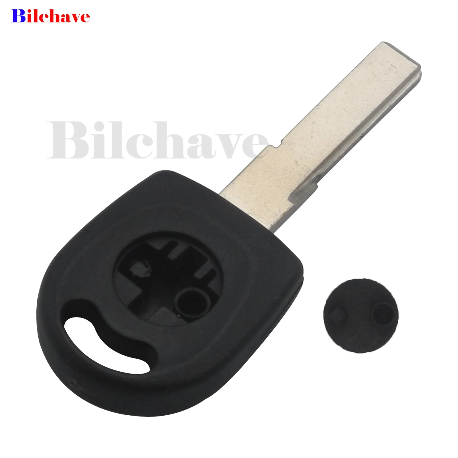 jingyuqin Car Remote Key Shell Case For VW Volkswagen Passat With Transponder Uncut HU66 / HU162t Blade Replacement