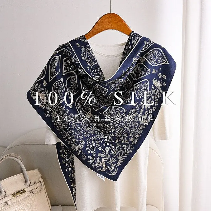 spring-new-fashion-silk-scarf-real-silk-twill-scarf-women's-birthday-gift-elderly-silk-scarf-silk-100