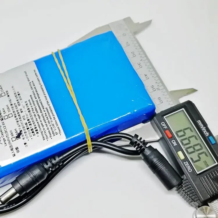 리튬 배터리, 대용량 6A 폴리머 사운드, 충전식 맞춤형 배터리 충전기, 범용, 12V, 8000mAh