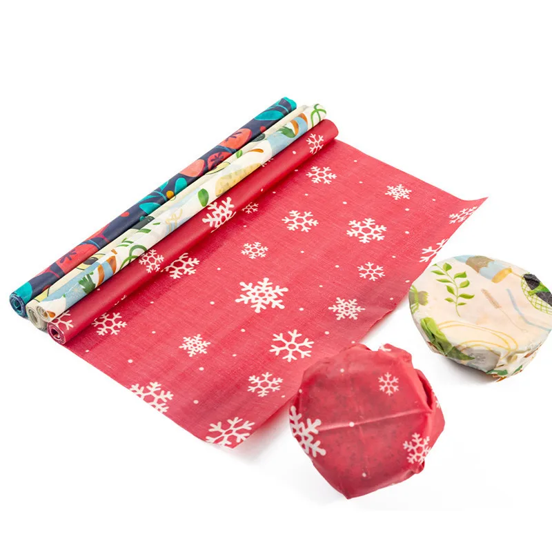 

30x100cm Eco Reusable Storage Wrap Sustainable Organic Sandwich Cheese Food Wrapping Paper BPA Plastic Free Beeswax Food Wrap