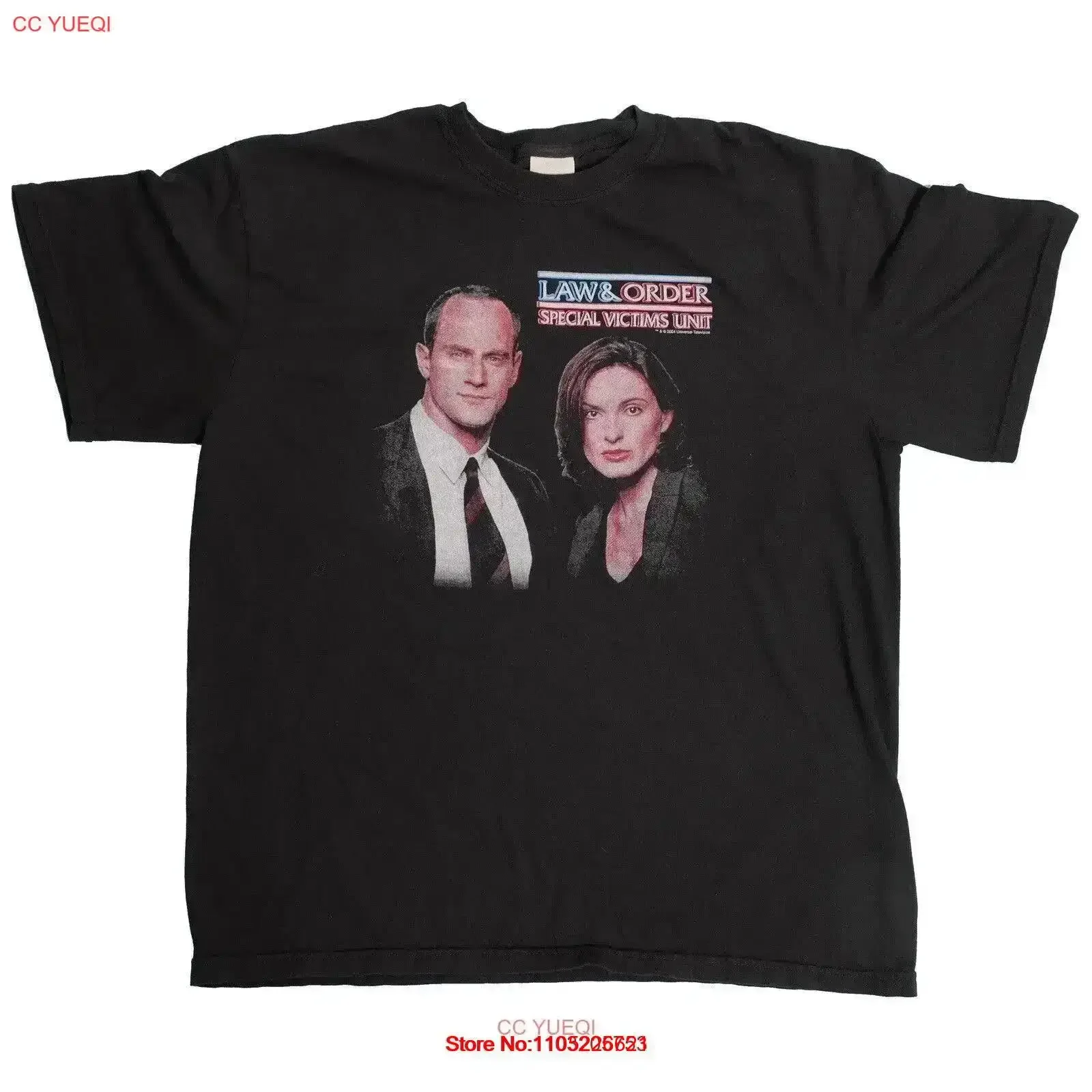 Law Order Special Victims Unit T Shirt SVU Drama Tv Series NYC Benson Stabler XL vintage Washed Slightly Stylish Soft vintage