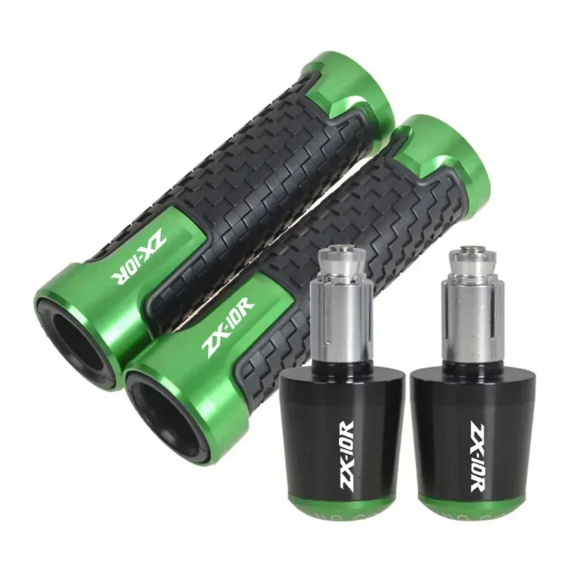 

Motorcycle Accessories 7/8 "22MM Handlebar Hand Grips Handle Bar End Cap Plug For KAWASAKI ZX9 ZX9R 10R 1998 1999 2000 2001-022