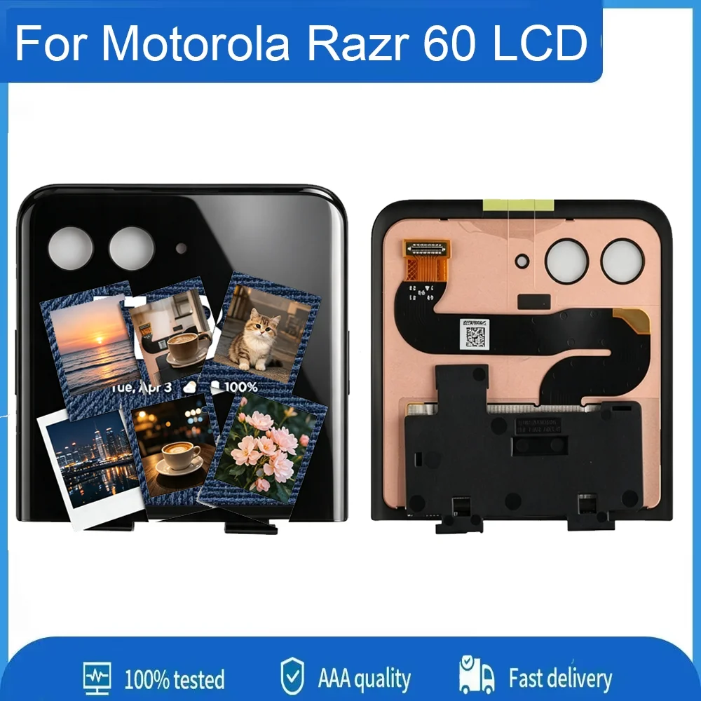 For Motorola Razr 60 LCD Display Replacement For Motorola Moto Razr 60 Xt2553 LCD Display Touch Screen Digitizer Assembly