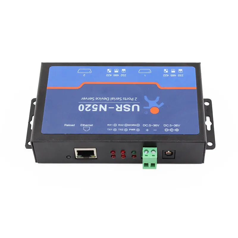 USR-N520 serielle rs232/rs485/rs422 zu ethernet server modbus rtu zu modbus tcp