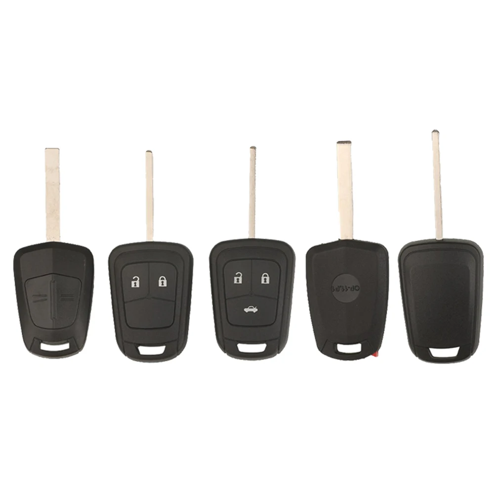 

jingyuqin X1 X5 Remote Car Key Shell For Chevrolet Cruze SparK Camaro Equinox Malibu GM Opel AVEO Vauxhall Impala Sonic Volt