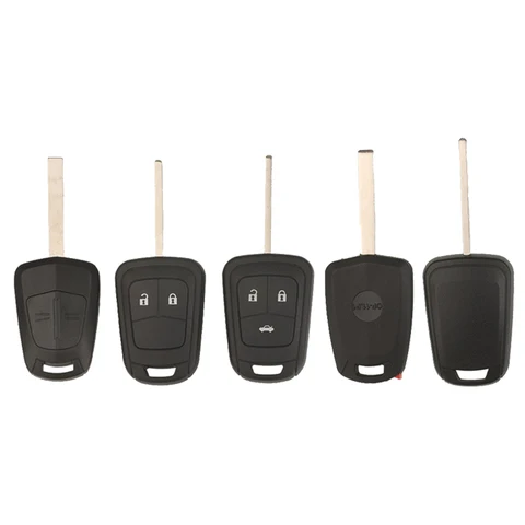 Корпус Для Автомобильного Ключа Jingyuqin X1 X5 Для Chevrolet Cruze, Spark, Camaro, Equinox, Malibu, GM, Opel AVEO, Vauxhall