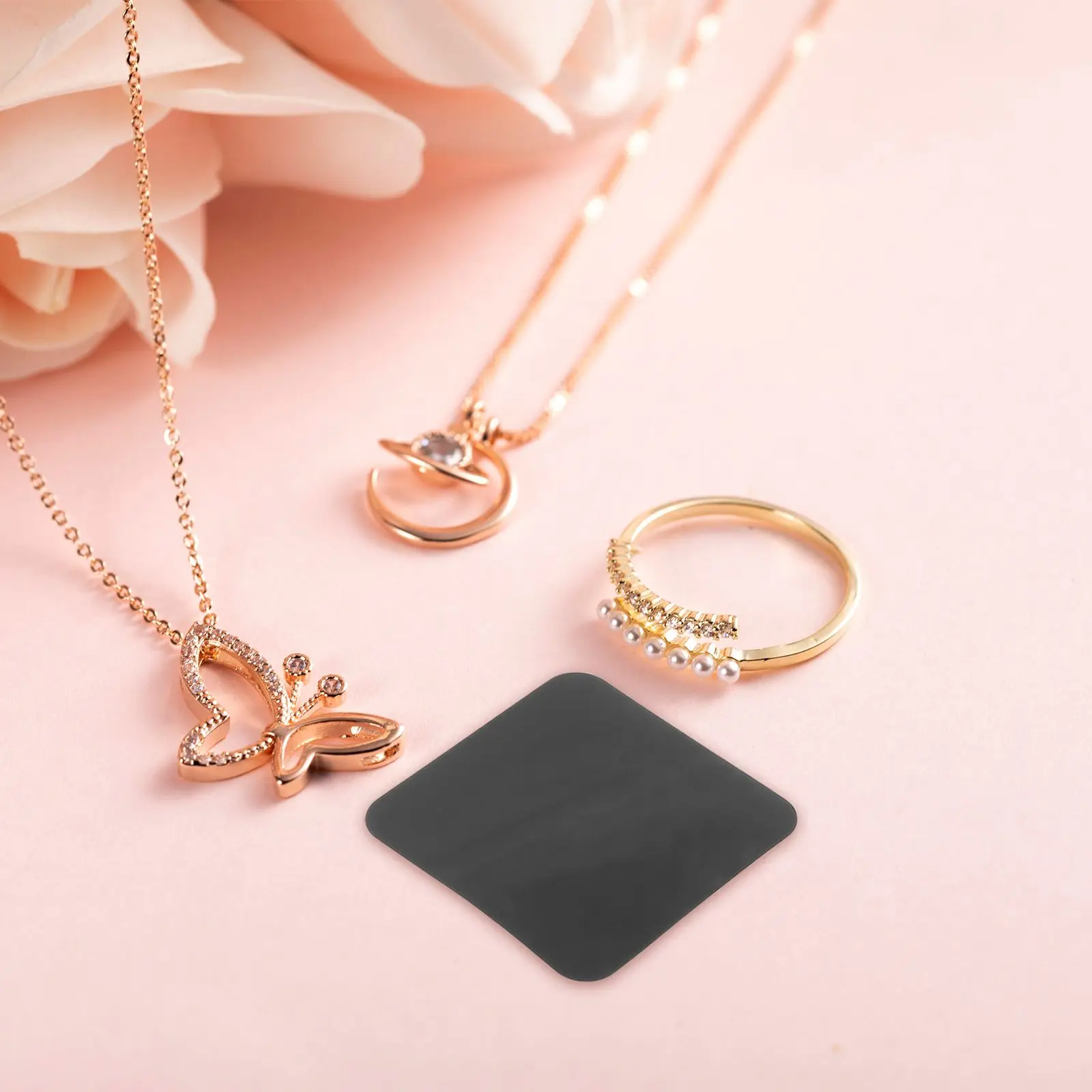 100 pezzi di carta antiruggine strisce antiappannamento per la conservazione dei gioielli carte antiossidanti non abrasive strisce antiappannamento dorate per